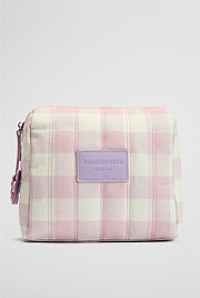 Gingham Cosmetic Case