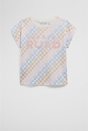 Organically Grown Cotton Sequin Logo T-Shirt