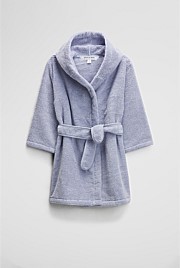 Mara Verified Australian Cotton Kids Hooded Robe