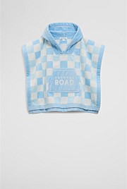 Logo Verified Australian Cotton Check Poncho