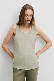 Linen Jersey Tank