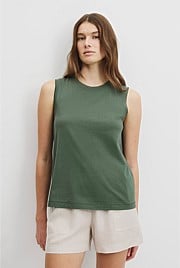 Australian Cotton Relaxed Tank