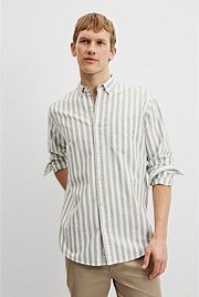 Long Sleeve Reg Gec Stretch Oxf Shirt