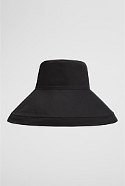 Wide Brim Bucket Hat