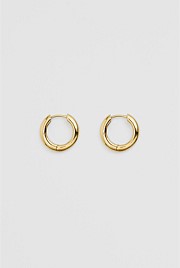 Tarnish-Resistant Large Slim Hoop