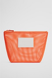 Mesh Tri Cosmetic Case