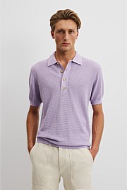 Australian Cotton Short Sleeve Waffle Knit