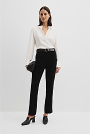Slim Leg Woven Pant