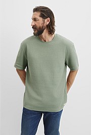 Australian Cotton Textured T-Shirt