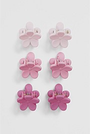 Flower Clip Pack of 6