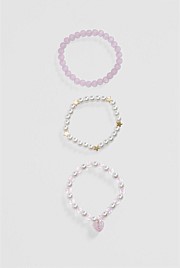 Bead Bracelet 3pk