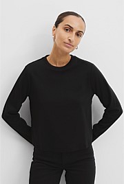 Australian Cotton Long Sleeve Slim Fit T-Shirt