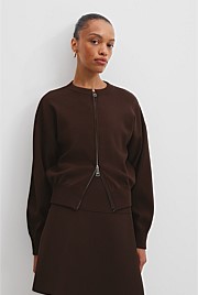 Compact Knit Bomber