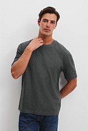 Australian Cotton Textured T-Shirt