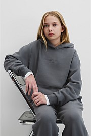 Teen Australian Cotton Logo Hooded Sweat