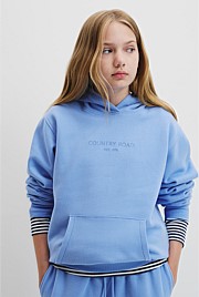 Teen Australian Cotton Logo Hooded Sweat