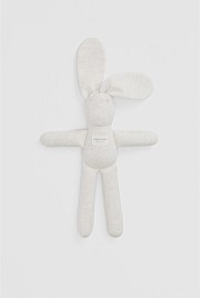 Organically Grown Cotton Rib Stripe Bunny