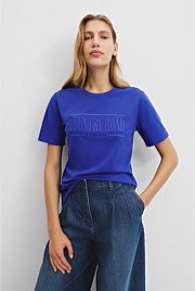 Verified Australian Cotton Heritage Embroidered T-Shirt