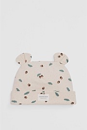 Organically Grown Cotton Newborn Beanie