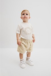Australian Cotton Oversize Circle Logo T-Shirt