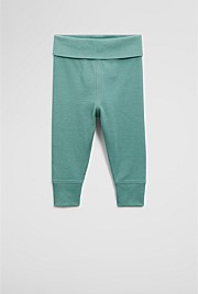 Organically Grown Cotton Fold-Over Soft Pant