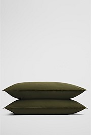 Brae Australian Cotton King Pillowcase Pair