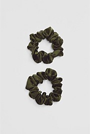 Silk Scrunchie Pack of 2