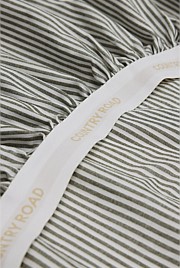 Brae Australian Cotton Stripe King Fitted Sheet