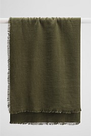 Grove Organically Grown Linen Throw