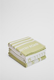 Aeri Verified Australian Cotton Tea Towel Pack of 3