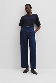 High Rise Long Leg Jean