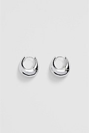 Small Bubble Hoop Earring