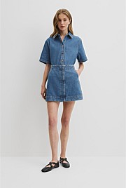 Denim Mini Skirt