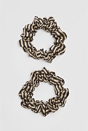 Silk Scrunchie Pack of 2