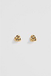 Lucia Knot Stud Earring