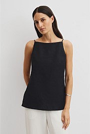 Organically Grown Linen Longline Cami