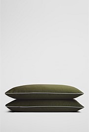 Dita Organically Grown Cotton Standard Pillowcase Pair