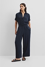 Pull On Cupro Pant