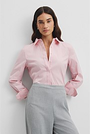 Stretch Slim Fit Poplin Shirt