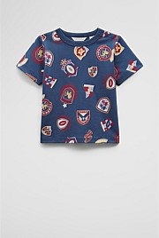 Varsity Motif T-Shirt