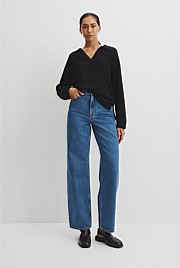 Cotton Linen Long Sleeve Knit