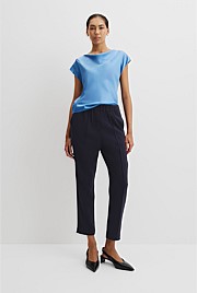 Pleated Tapered Pant