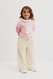 Organically Grown Cotton Wide Leg Cord Pant