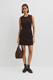 Compact Knit Mini Skirt