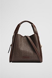 Middle Zip Crossbody Bag