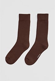 Cotton Blend Boot Crew Sock