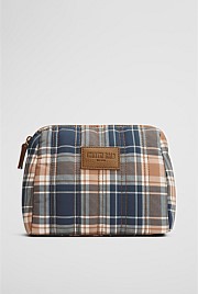 Check Wash Bag