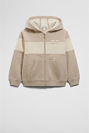 Zip Through Hooded Sweat