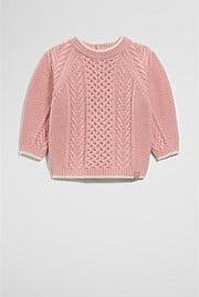 Tipped Cable Knit