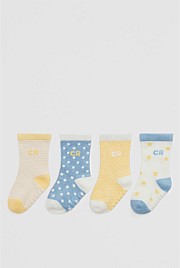 Country Road Baby Sock Pack of 4